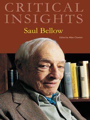 cover image of Critical Insights: Saul Bellow